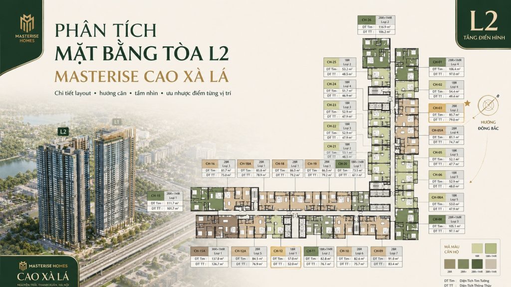 phan tich mat bang toa l2 masterise cao xa la